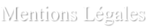 Mentions Légales